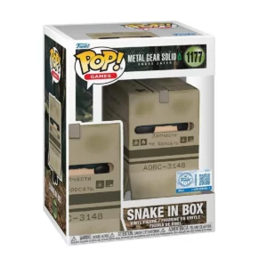 Funko Pop - Games - Metal Gear Solid Snake Eater - Snake in Box - 1177